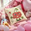 Retro Pop Cartoon Food Cushion Cover Pattern Printed Pillowcase for Living Room Sofa Cushion Cover & Bedroom Decor