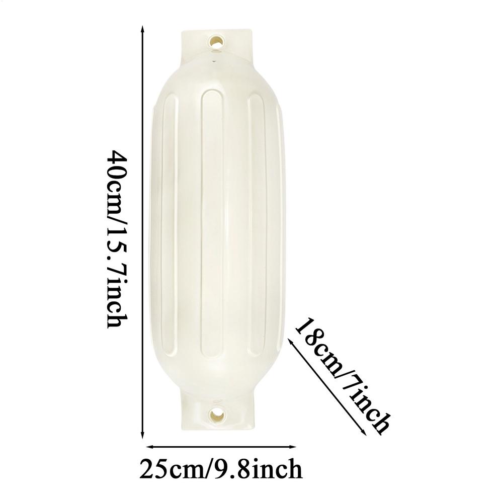 Boat Bumpers Inflatable Marine Mooring Protection Balls Boat Docking Protection Balls For Lake River Outdoor Camping Travel белый