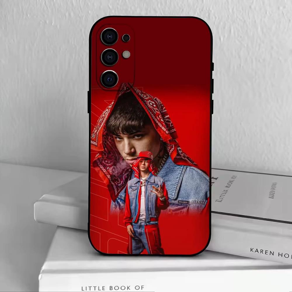 Singer Shiva Rapper  Phone Case Black Silicone Soft For Samsung S25,S24,S21,S22,S23,S30,Ultra,S20,Plus,Fe,Lite