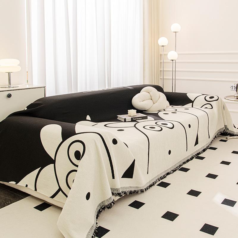 

Полотенце для дивана, универсальные нескользящие подушки для сидений на четыре сезона, зимние утолщенные кожаные чехлы для диванов из синели, ткань 180*130cm