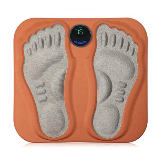 Intelligent Foot Massager Digital Display 6 Modes 15 Intensity Levels Rechargeable Smart Foot Massage Pad