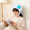 Soccer Themed Headgear Cap Comfortable Cotton Football Headpiece Washable For Adults Kids Sports Event Family Gathering