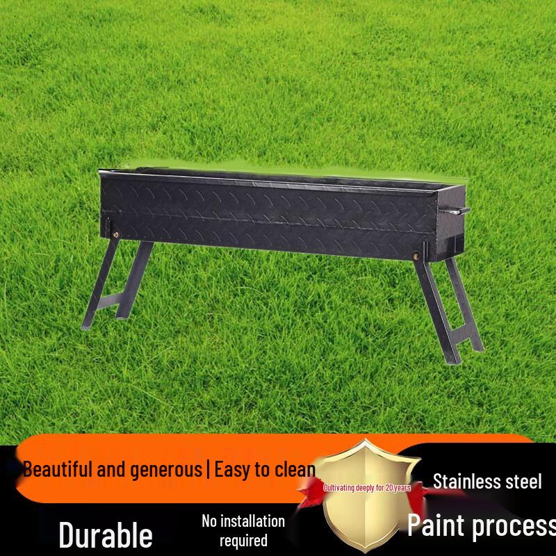 Beifu Camping BBQ Grill with Integrated Stand