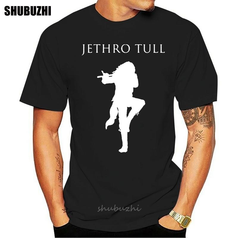

Jethro Tull Logo Black New Tshirt Rock Tshirt Rock Band Shirt Cotton Tshirt Men Summer Fashion Tshirt Euro Size 5XL різнокольоровий