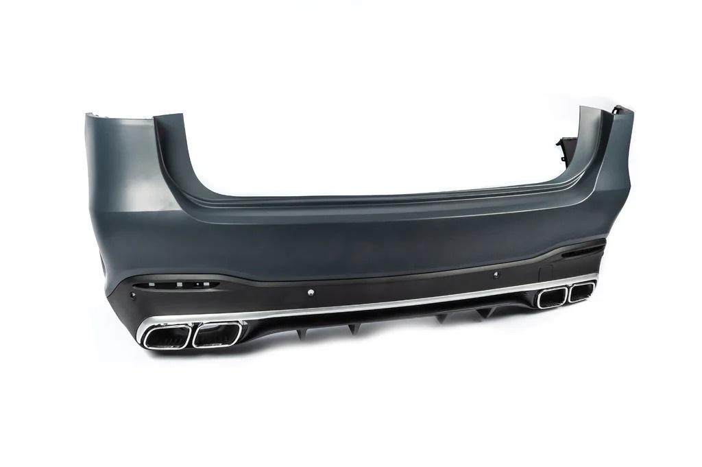 Задний бампер с диффузором AMG GLS63 для Mercedes GLS X167