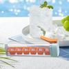 Ice Cube Trays Household 6-grid Ice Cube Mold One Handed Pressing Ice Mold Easy-Release Ice Maker Tray Cup for Drinks Whiskey