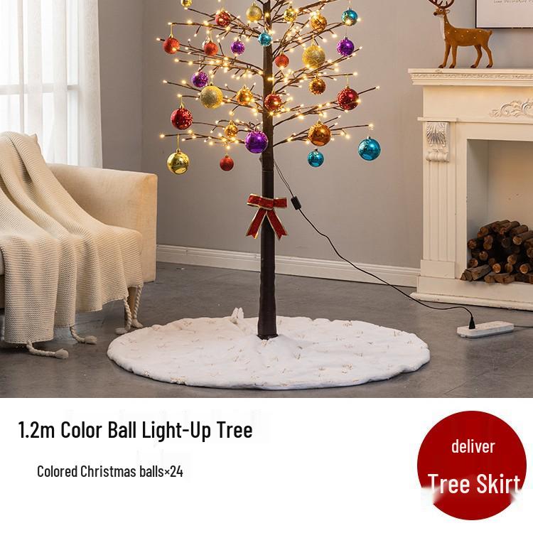 Luminous Christmas Tree Decoration for Mall, Hotel Lobby, or Home
