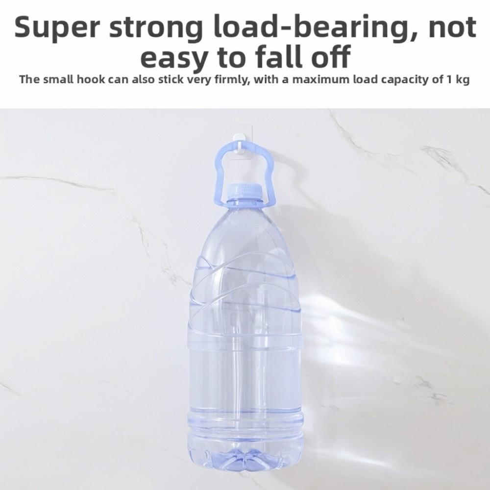 No Traces Mini Strong Hooks Transparent Utility Hooks Invisible Self-Adhesive Hooks  Necklaces