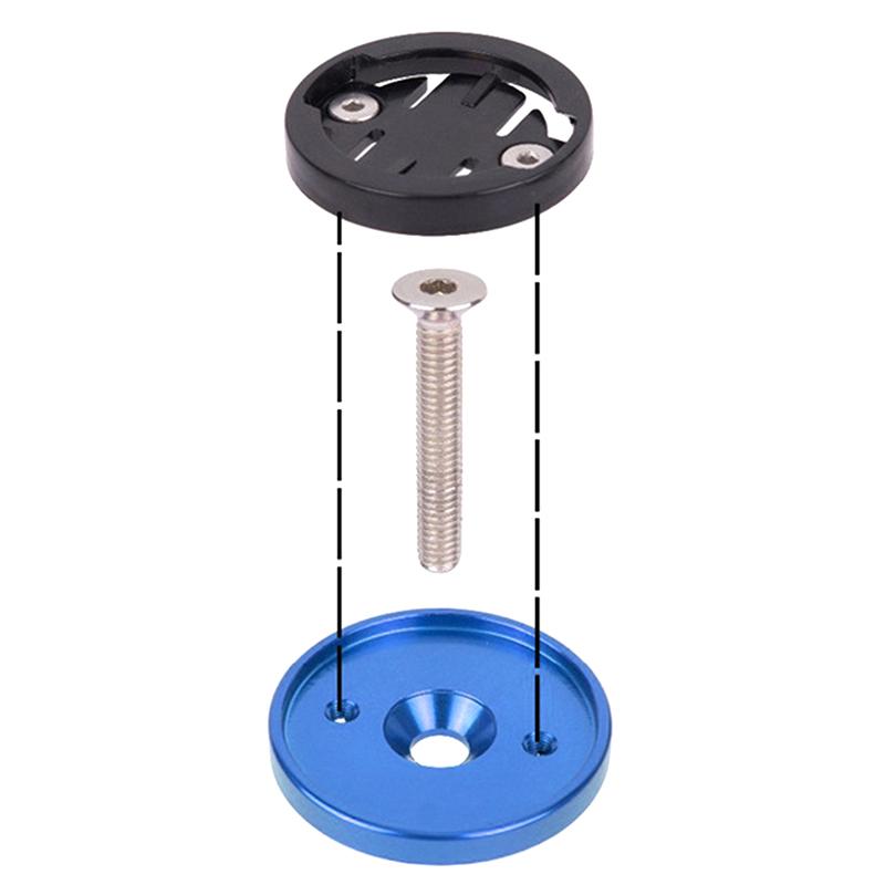 Road Bike Computer Holder Stem For Bicycle Stopwatch Gps Speedometer Mount Bracket Support Base Aluminum Alloy Replacement Part