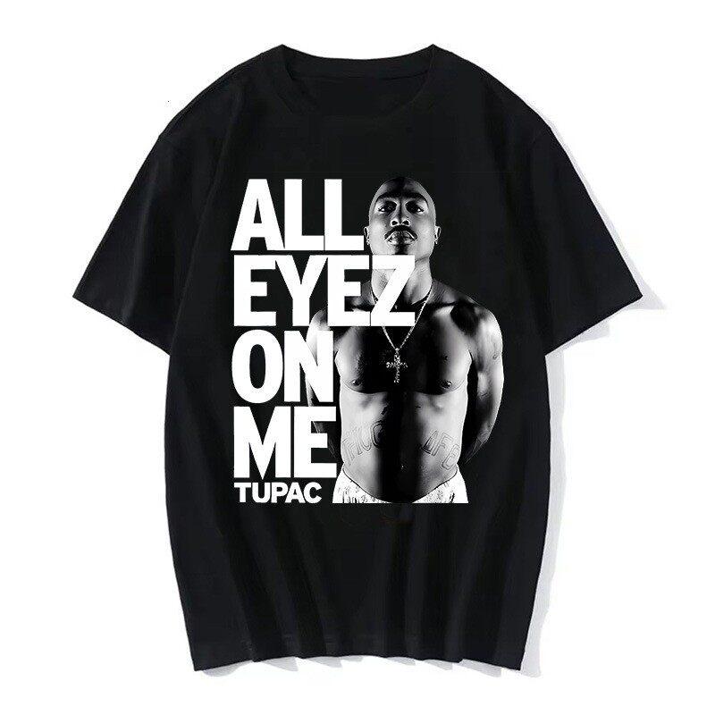 TUPAC Streetwear Harajuku T Shirts Women Harajuku Top Tees Female Tshirt Hip Hop Rapper Graphic Printed Casual Tshirt Clothes