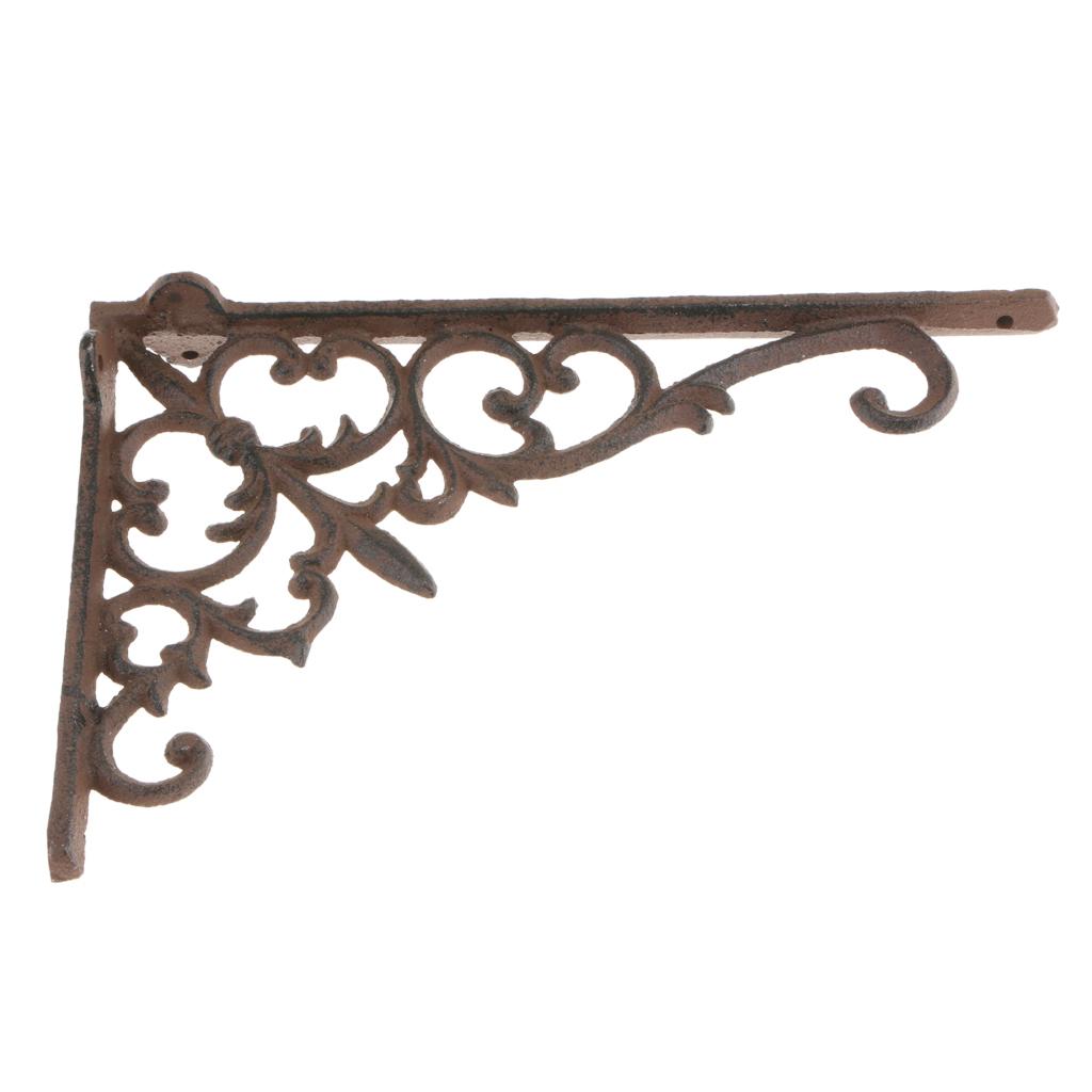 

Wall Mounted Cast Iron Right Angle Hook Courtyard Hanging Plant Hanger Home Wall Decoration Hangers Key Holder Wall