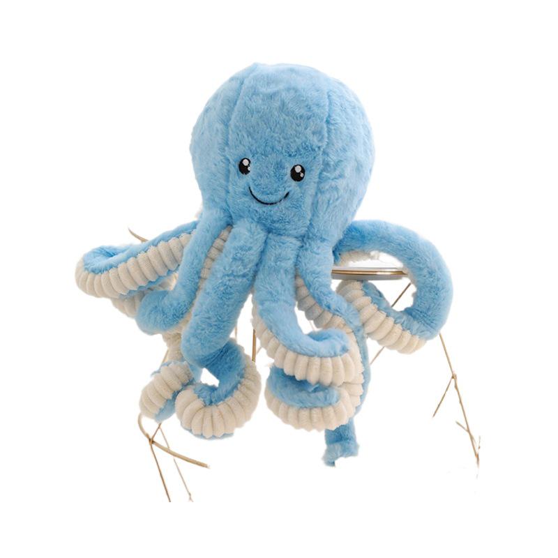 UK Baby Octopus Plush Soothing Doll Toy - Ocean-Themed Gift for Children