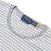 Polo Ralph Lauren SS26 Cotone Girocollo Ricamato A Righe Manica Corta T-Shirt Uomo Top 710961128-005