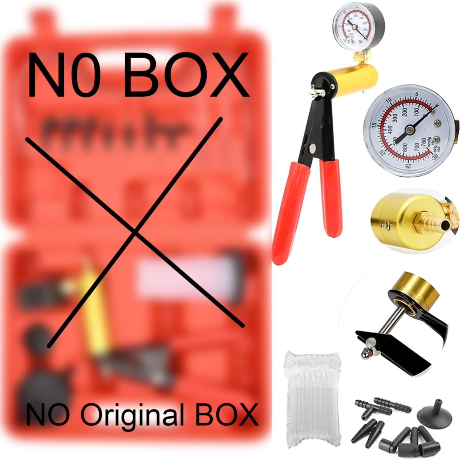 

Ручной ручной вакуумный насос, тестер для прокачки тормозной муфты, комплект для прокачки автомобиля, мотоцикла, ручной вакуум чёрный