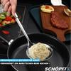 SCHÖPFIX Schaumkelle Schöpflöffel Edelstahl Schaumlöffel Schöpfkelle 2er Set