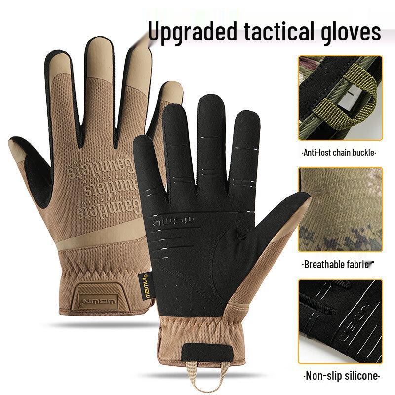 Longchan Full Finger Breathable Cycling Gloves