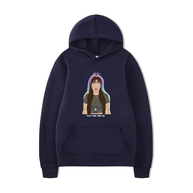 Kuz Qish Erkaklar Xudilari O'g'il Bolalar Harajuku Qizlar Hip Hop Pulover Oversize Chiroyli Musiqa Sovg'asi Kundalik Keng Qulay Sviter