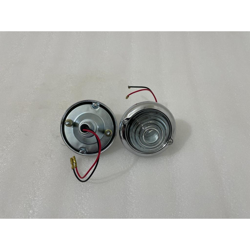 Willys CJ3b CJ3 CJ5 Ford Jeeps Parking Turn Signal Indicator Clear Glass Lights