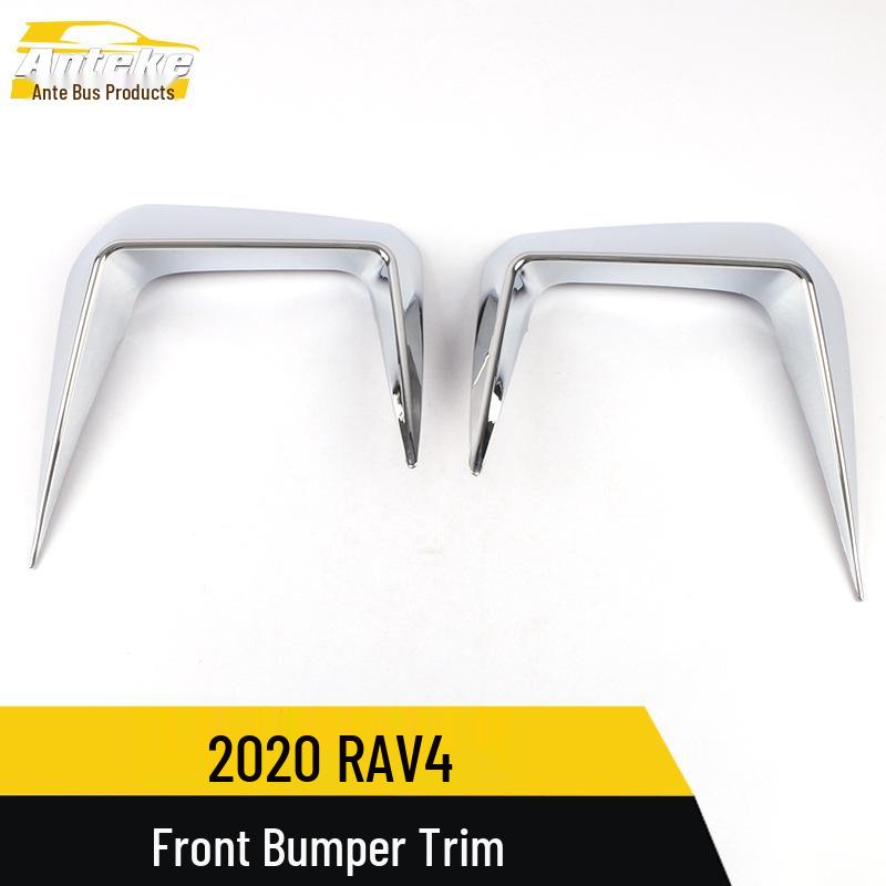 RAV4 Vanguard Knife Fog Light Trim & Bumper Anti-Scratch Bright Strip