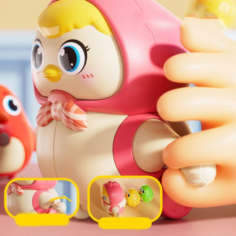 Movable Chicken Clockwork Toys Magnetic Adsorption Swing Walk Crawling Toys  Baby/Toddlers