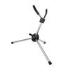 Foldable Saxophone Stand Portable Alto Sax Metal Floor Stand Holder Aluminum Alloy with Carry Bag