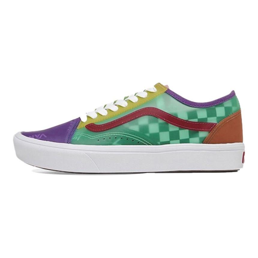 Vans Comfycush SLIP SKOOL J@ZZ Deep 'Green Purple' Women's Vans VN0A4P3E2R8