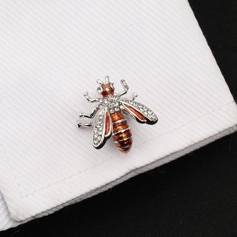 French Shirt Business Cufflinks Crystal Cuff Nails Men'S High-End Shirt Buckles Cuff Buckles Men'S And Women'S Gift Boxes
