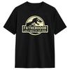 Jurassic Dad Pesca Dolore Trova un Modo Divertente Sarcastico T-shirt Scheletro Estate Harajuku T-shirt Cotone Girocollo Taglie Forti Top