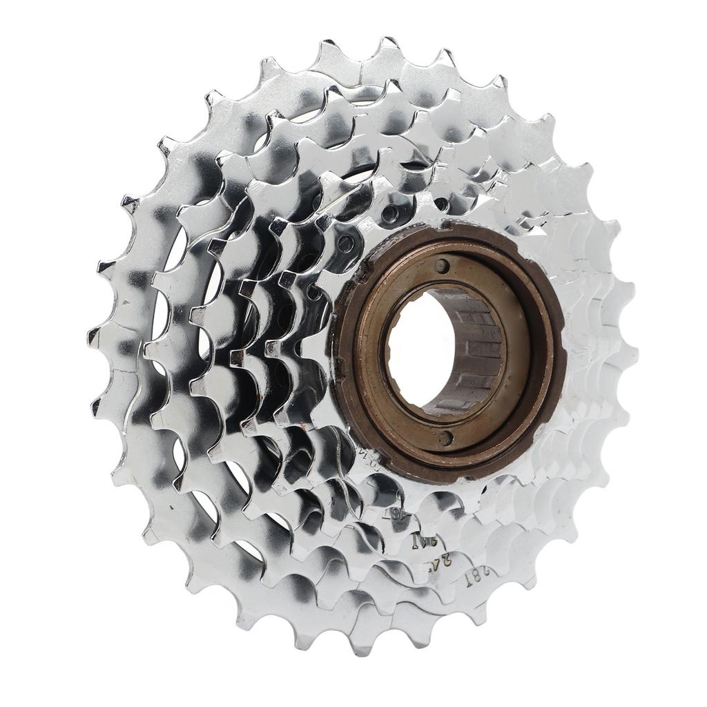 Bike Sprocket 14?28T 6 Speed High Strength Steel Bicycle Speed Flywheel for Replacement