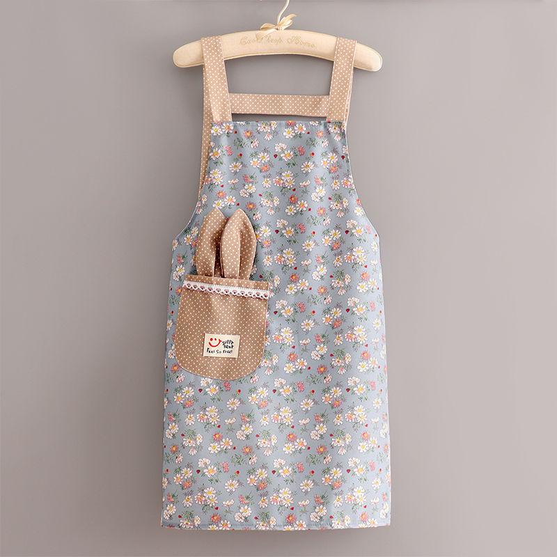 Fashionable Plus Size Oil-Proof Stain-Resistant Full Coverage Kitchen Apron