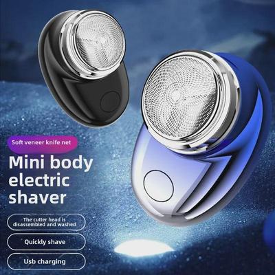 Mini rasoir électrique portable de voyage pour homme JLL066 - Rasoir à barbe compact et lavable
