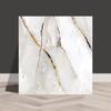 Marble-Look Self-Adhesive Waterproof Wallpaper Tile, 30x30 cm, Ideal for Dorms