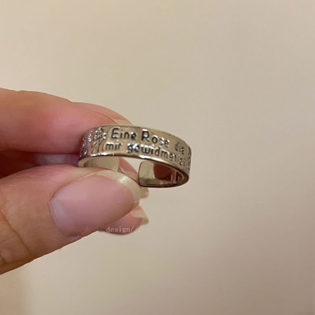 

Кольцо с изображением бабочки в виде холодного ветра, простое кольцо, открытое кольцо для пары, девушки, модное персонализированное кольцо на указательный палец