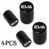 AABIX1 4pcs Car Wheel Tire Valve Caps Tyre Stem Covers Airdust Waterproof For KIA EV6 Car Accessories