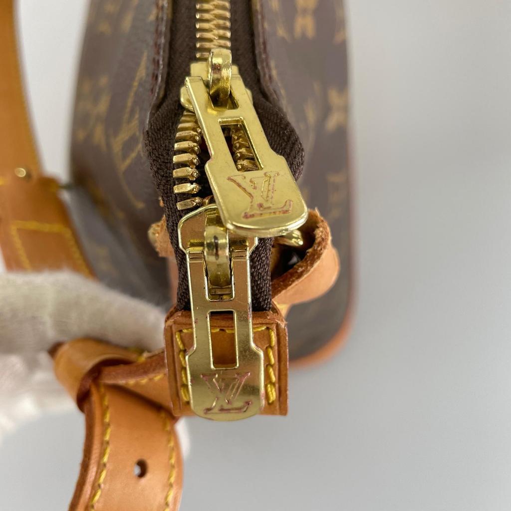 LOUIS VUITTON Amfar Three M47275 Shoulder Bag Brown Women Sharon Stone used