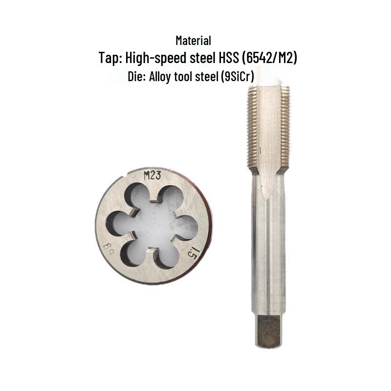 Metric Machine Tap and Die Set M1-M36 M3.0 (Tap + Die)
