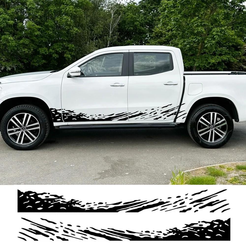 Pickup Sticker For Ford Ranger Toyota Hilux Nissan Frontier Dodge RAM Maxus T60 Universal Car Decor Decal Cover Auto Accessories