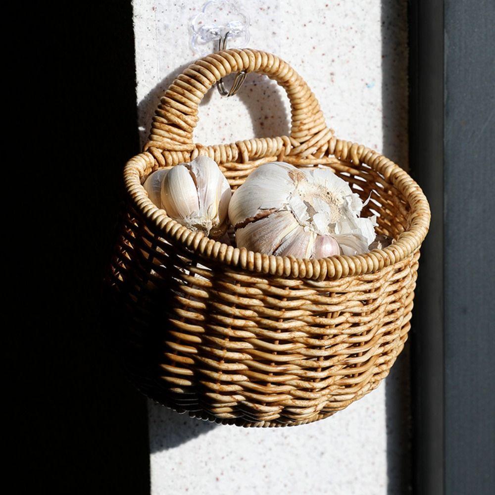 Scallion Ginger Garlic Flower Arrangement Storage Basket Kitchen Utensil Flower Basket Wedding