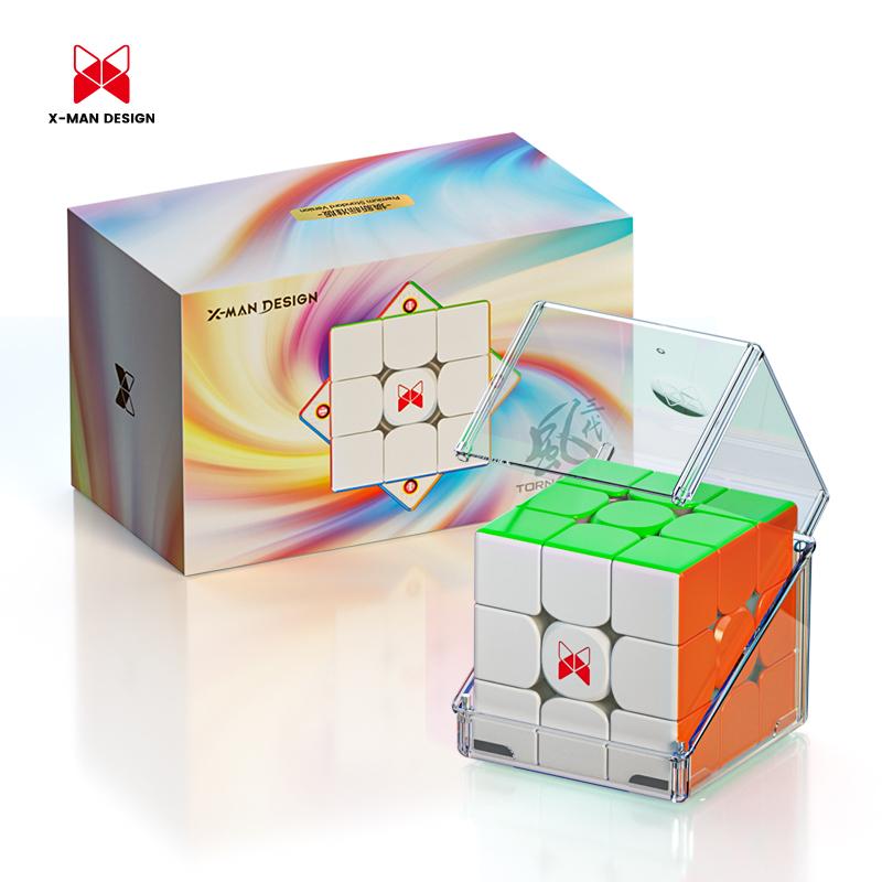 Tornado V3 Edizione Premium 3x3x3 Cubo Magico Professionale 3x3 Puzzle di Velocità Giocattolo per Bambini Cubo Magico Regalo