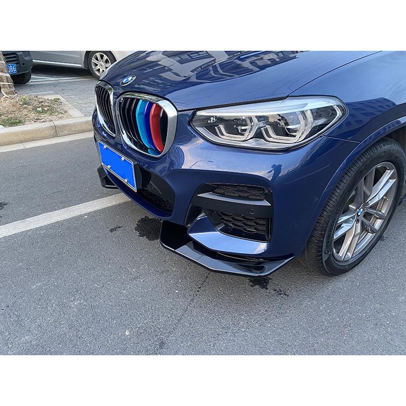 Fits 2018+ BMW X3/X4 G01/G08 Front Lip Spoiler Corner Bumpers, X3M/X4M Modified Anti-Collision Chin.