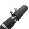 Portable Clarinet Saxophone Mouthpiece Set Black Clarinet Mouthpiece with Caps Ligature Reed for Beginner Student