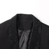 Spring 2026 Women's Luxe Suit: Cuff Patchwork with Ostrich Feather & Rhinestone Trim