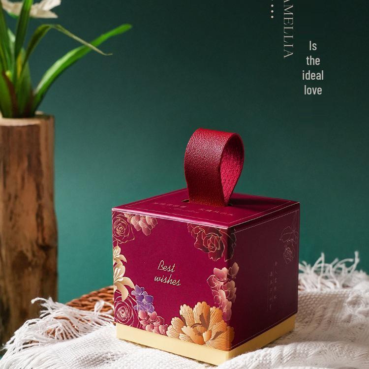 2025 New Chinese Wedding Candy Gift Box - Elegant Packaging for Sweets