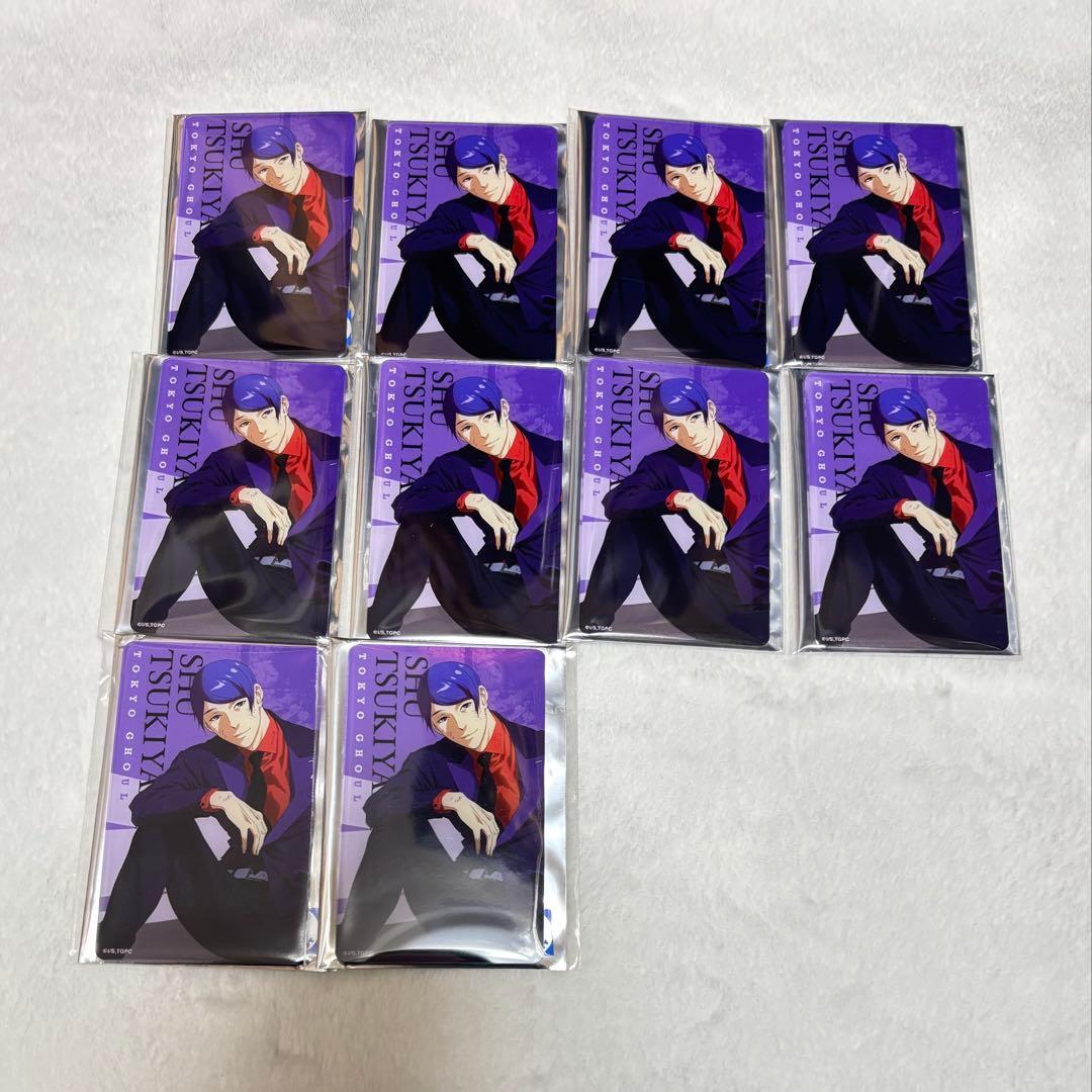 Used Tokyo Ghoul Tsukiyama Osamu Acrylic Card Set of 10 Pop-up Shop