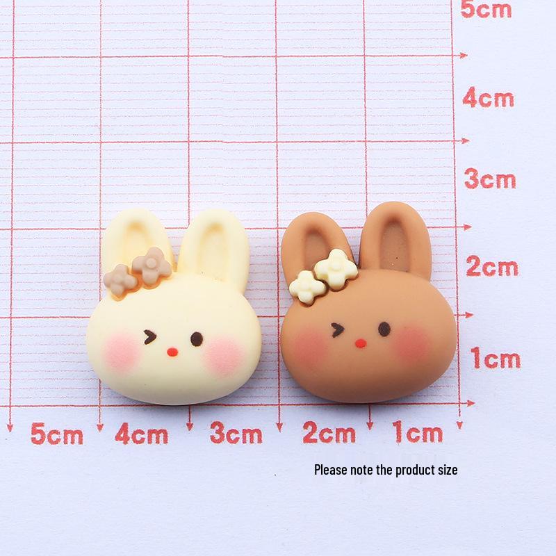 Mika DIY Small Animal Cartoon Resin Sticker Kit for Phone Cases and Cups