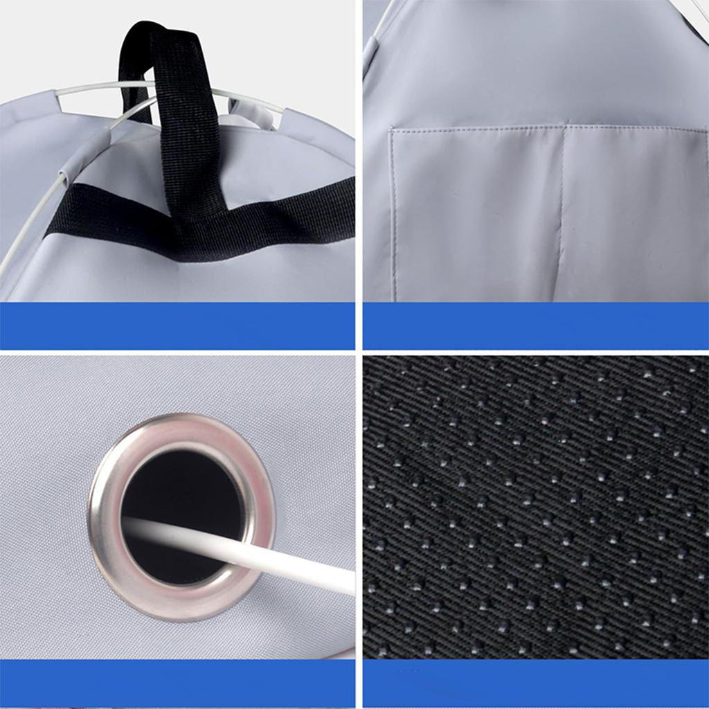 Portable Laptop Privacy Tent: A Desktop Light Shield For Home Offices. Featuring A Design For Easy Storage, It Effectively Light Interference