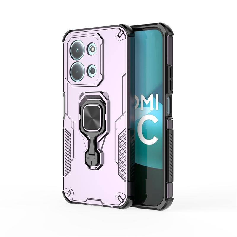 Heavy Armor Case For Xiaomi Redmi 15C Magnetic Suction Stand Phone Holder Back Cover Redmi 15C Case For Redmi 15C Case 6.9 inch