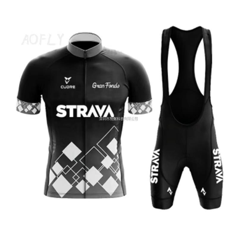 New Cycling Suit Short-sleeved Men's Top Bicycle Breathable