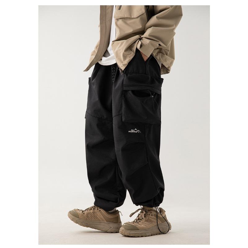 Herren Locker Fleecegefüttert Outdoor Wasserdicht Fallschirmjäger Freizeit Lange Hosen