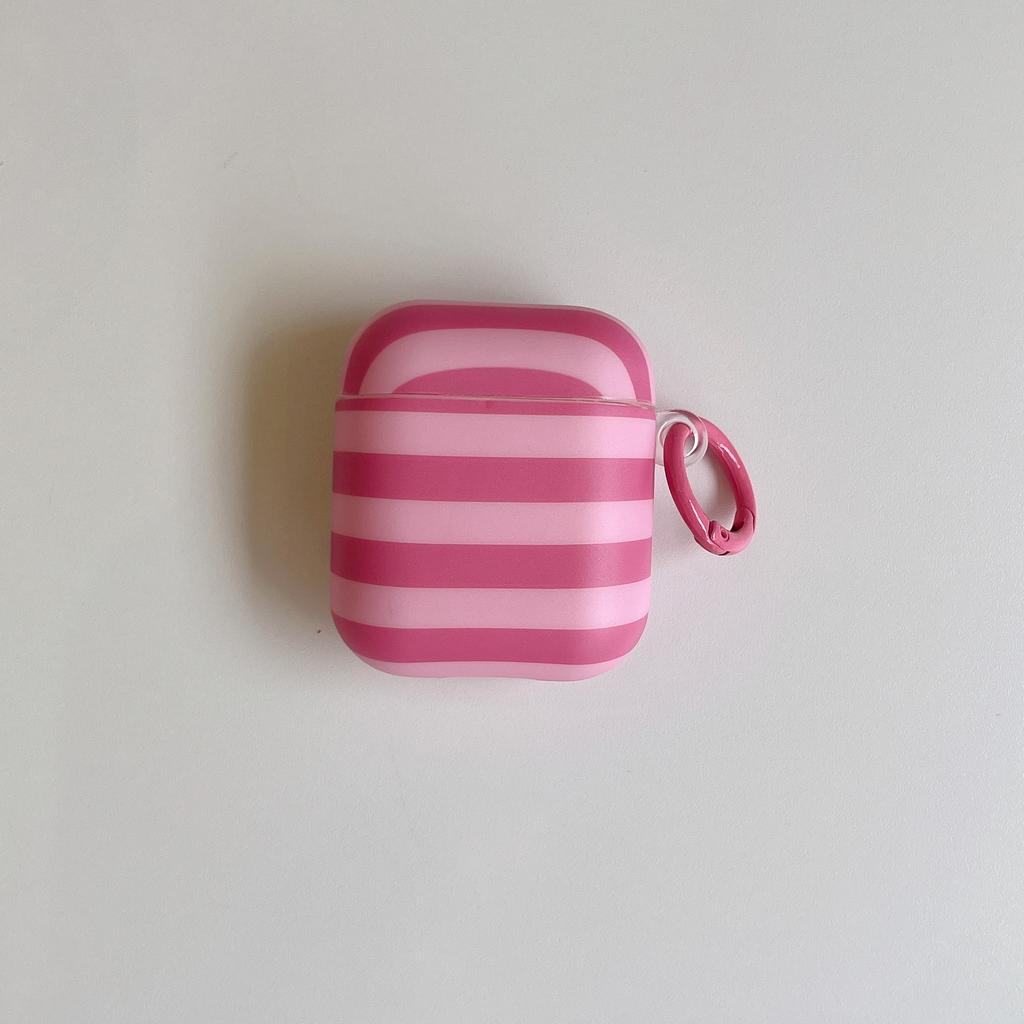 Frosted Stripes Are Suitable for Apple Airpodspro1 Earphone Protective Case Cover 1pro Second and Third Generation Earphone Case 1st Generation 1.